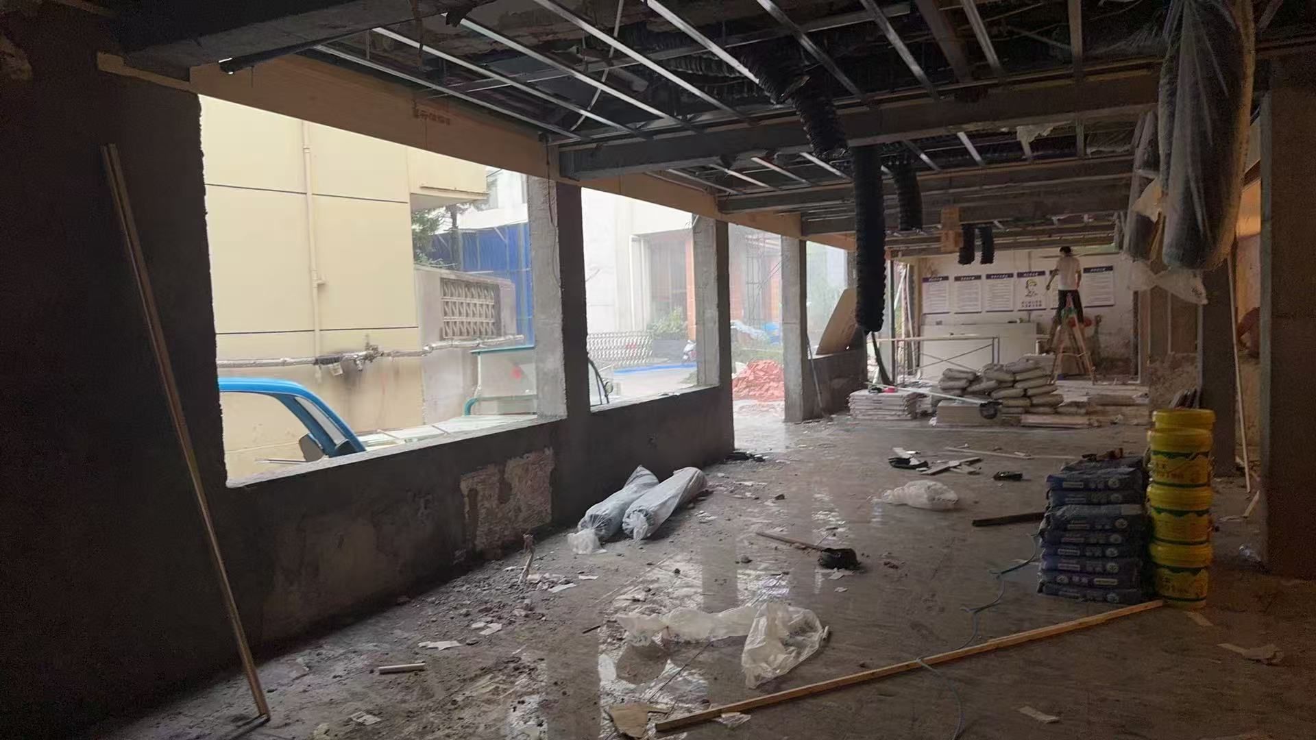 邓州市危房加固墙体改大梁 - 方案